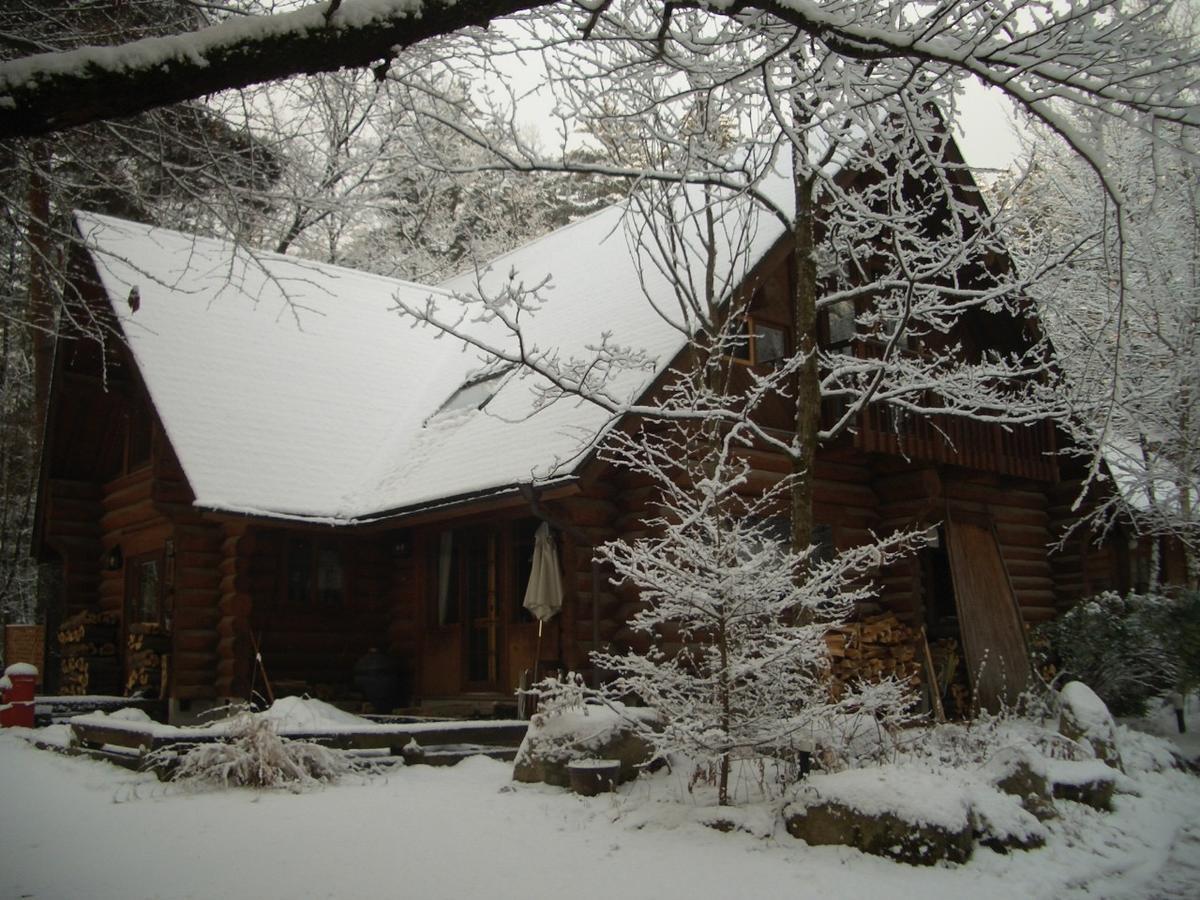 Canadian Loghouse Inn AzuminoYujin Bagian luar foto