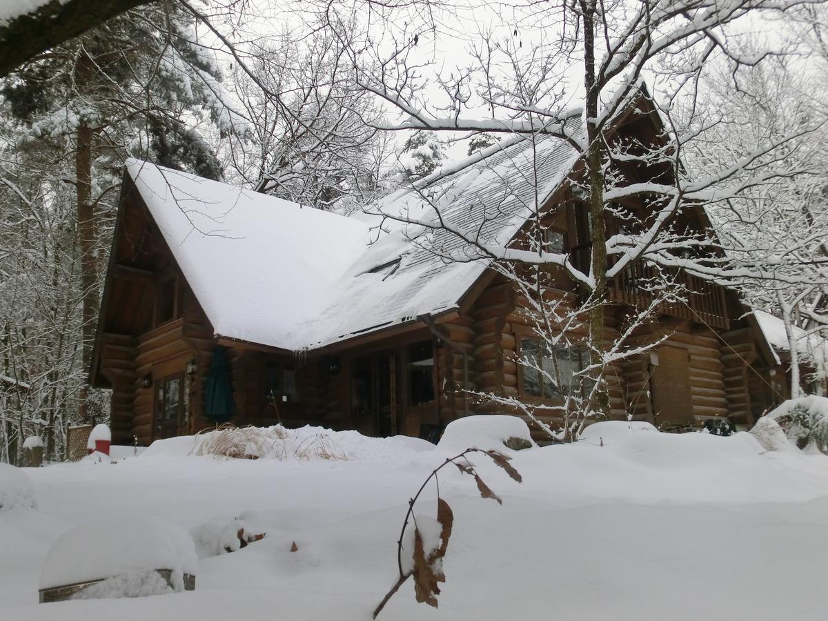 Canadian Loghouse Inn AzuminoYujin Bagian luar foto